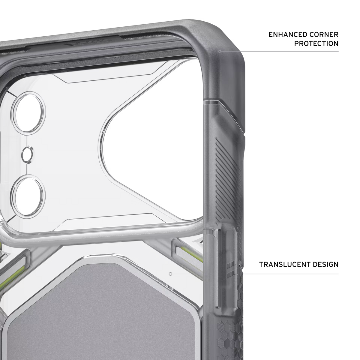 UAG รุ่น Monarch Pro (No Cap) - เคส iPhone 17 Pro Max / 18 Pro Max - สี VEIL/Ice