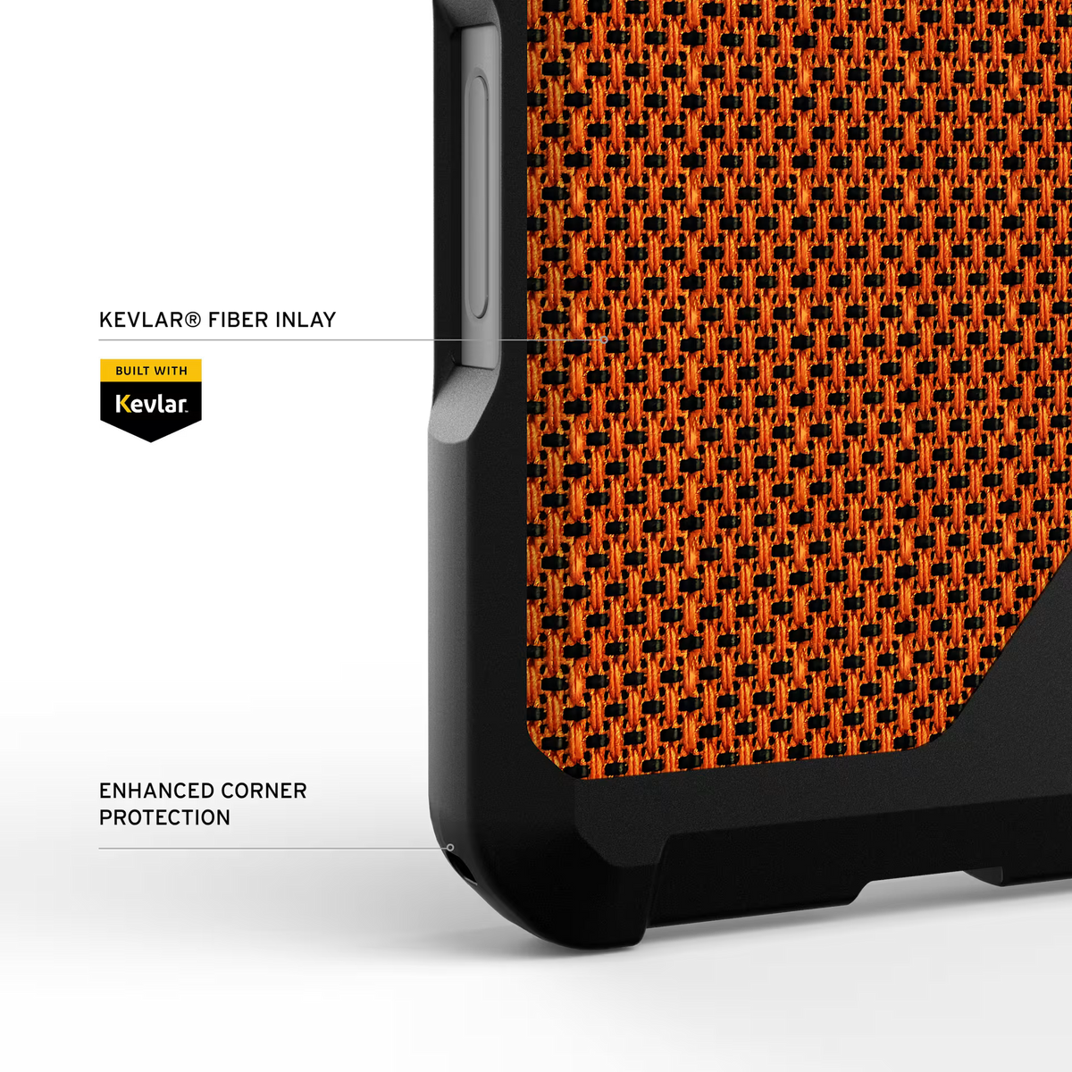 UAG รุ่น Metropolis LT (MagSafe) - เคส iPhone 17 Pro / 18 Pro - สี Kevlar Burnt Orange (Limited Edition)