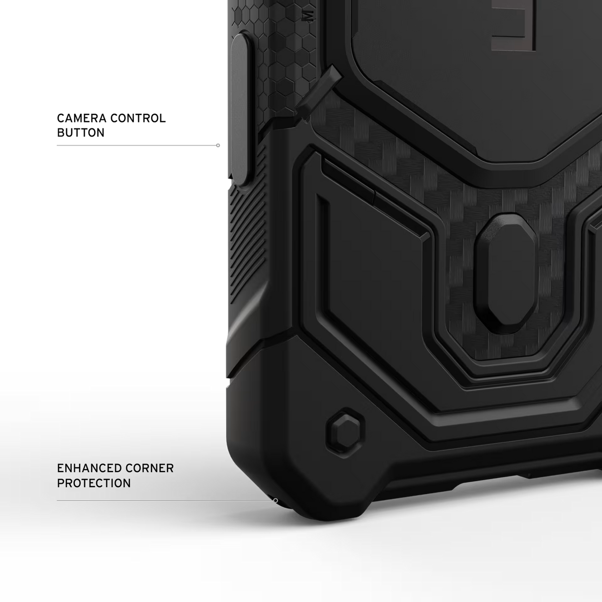 UAG รุ่น Monarch Pro (Cap) - เคส iPhone 17 Pro / 18 Pro - สี Carbon Fiber