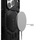 UAG รุ่น Monarch Pro (Cap) - เคส iPhone 17 Pro / 18 Pro - สี Carbon Fiber