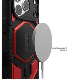UAG รุ่น Monarch Pro (Cap) - เคส iPhone 17 Pro / 18 Pro - สี Crimson