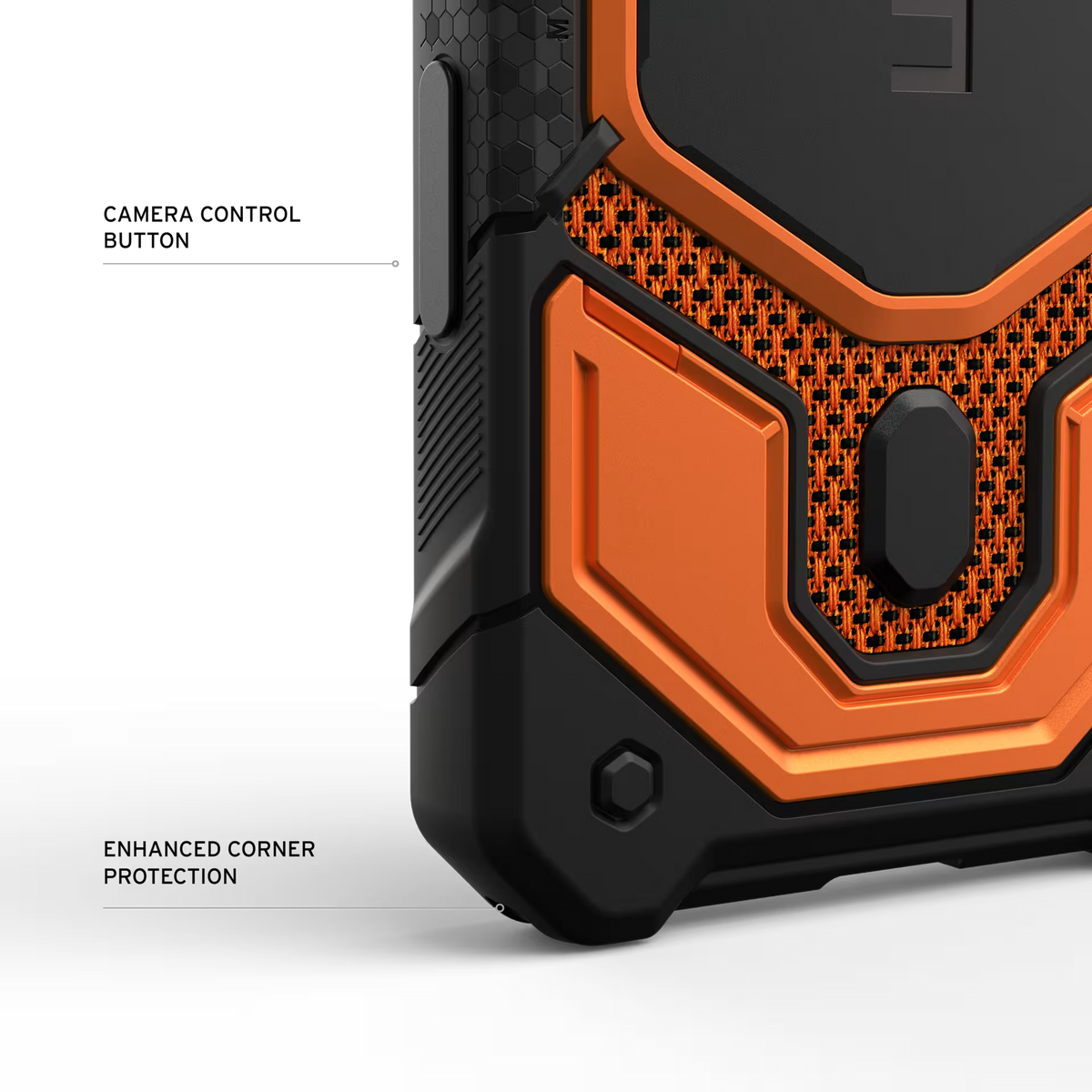 UAG รุ่น Monarch Pro (Cap) - เคส iPhone 17 Pro / 18 Pro - สี Kevlar Burnt Orange