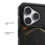 UAG รุ่น Monarch Pro (Cap) - เคส iPhone 17 Pro / 18 Pro - สี Kevlar Element Green