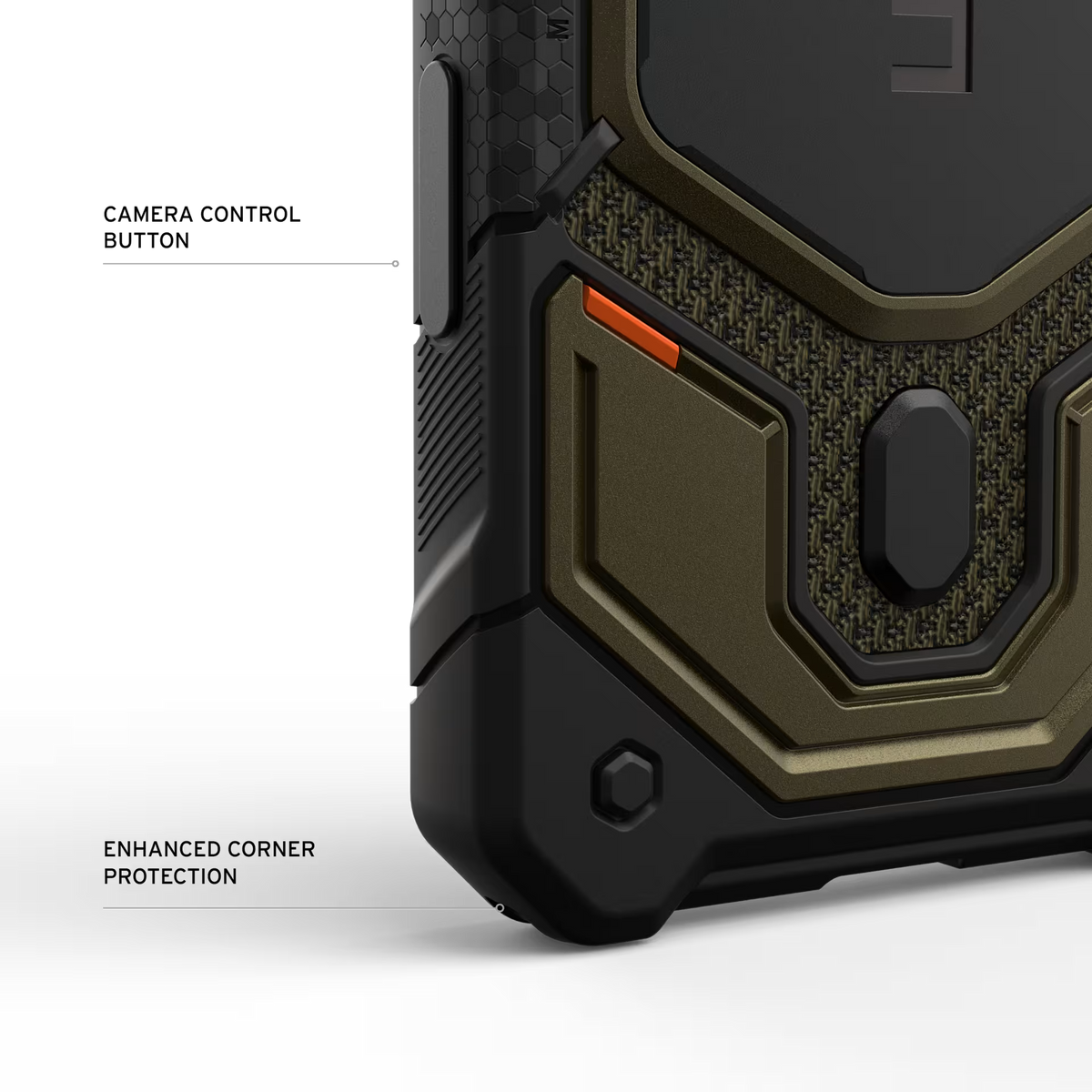 UAG รุ่น Monarch Pro (Cap) - เคส iPhone 17 Pro / 18 Pro - สี Kevlar Element Green
