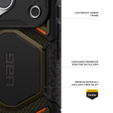 UAG รุ่น Monarch Pro (Cap) - เคส iPhone 17 Pro / 18 Pro - สี Kevlar Element Green