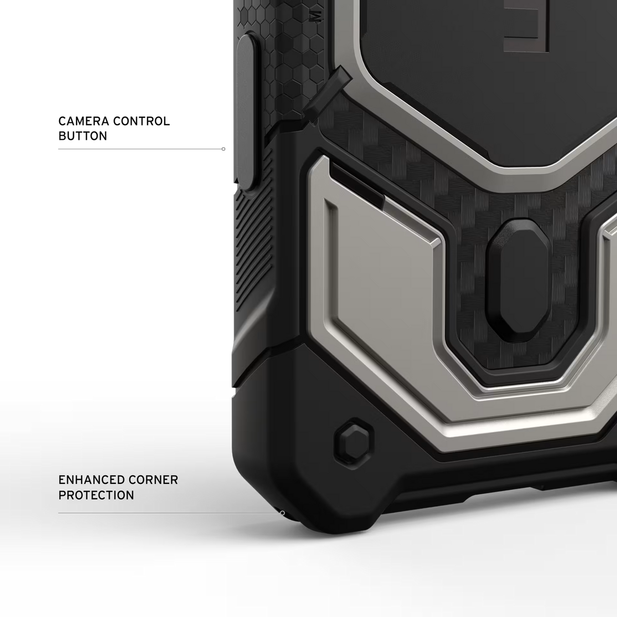 UAG รุ่น Monarch Pro (Cap) - เคส iPhone 17 Pro / 18 Pro - สี Titanium