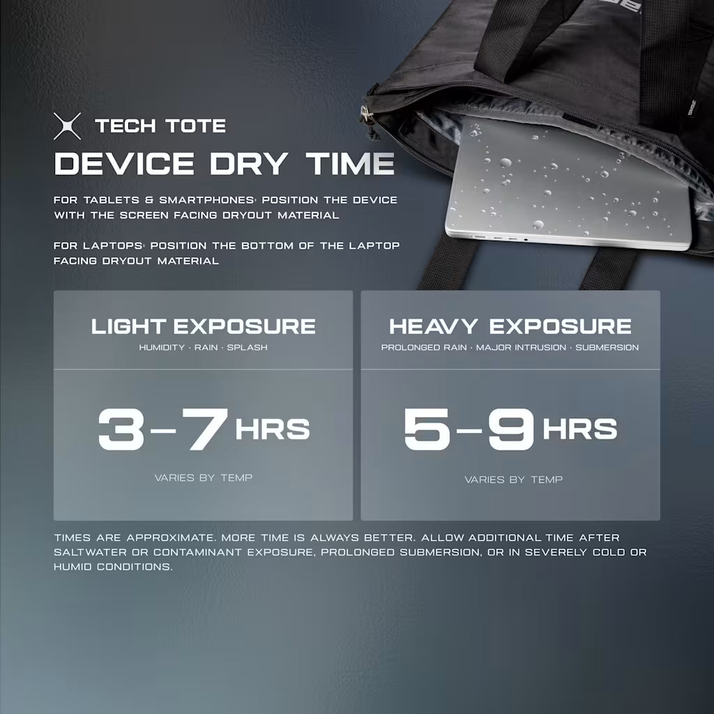 UAG รุ่น DRYOUT® Tech Tote - กระเป๋าโท้ท - สี Black