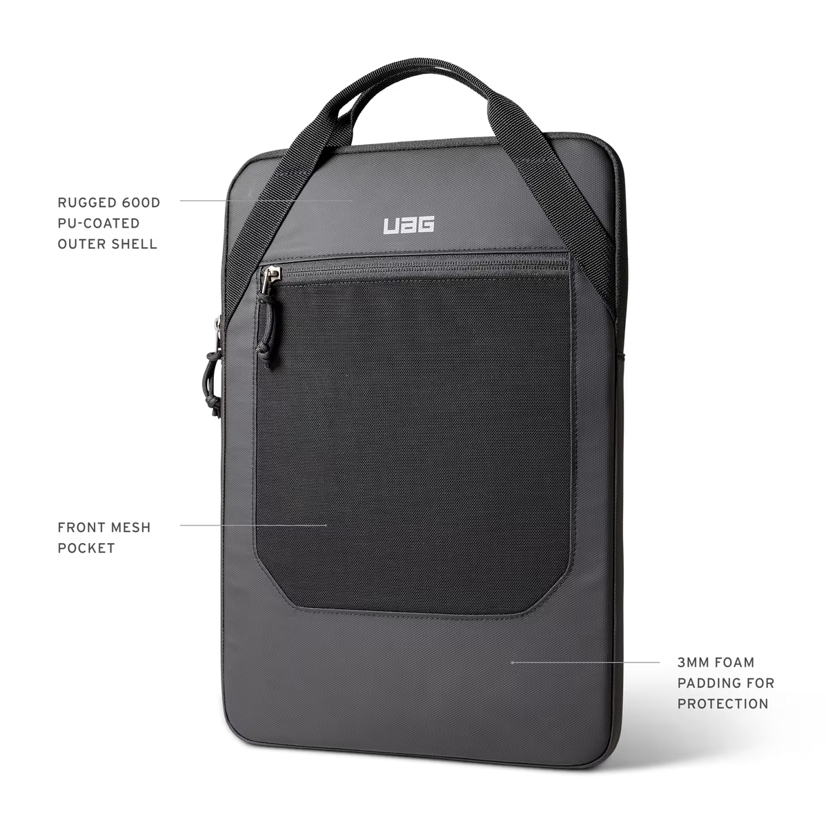 UAG รุ่น DRYOUT® Ultimate Laptop Sleeve 16″ – ซอง Laptop 16″ – สี Black