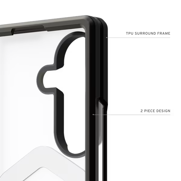 UAG รุ่น Mouve (Magnetic) - เคส Galaxy Z Fold 8 Ultra - สี Ice