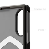 UAG รุ่น Mouve (Magnetic) - เคส Galaxy Z Fold 8 - สี Ash