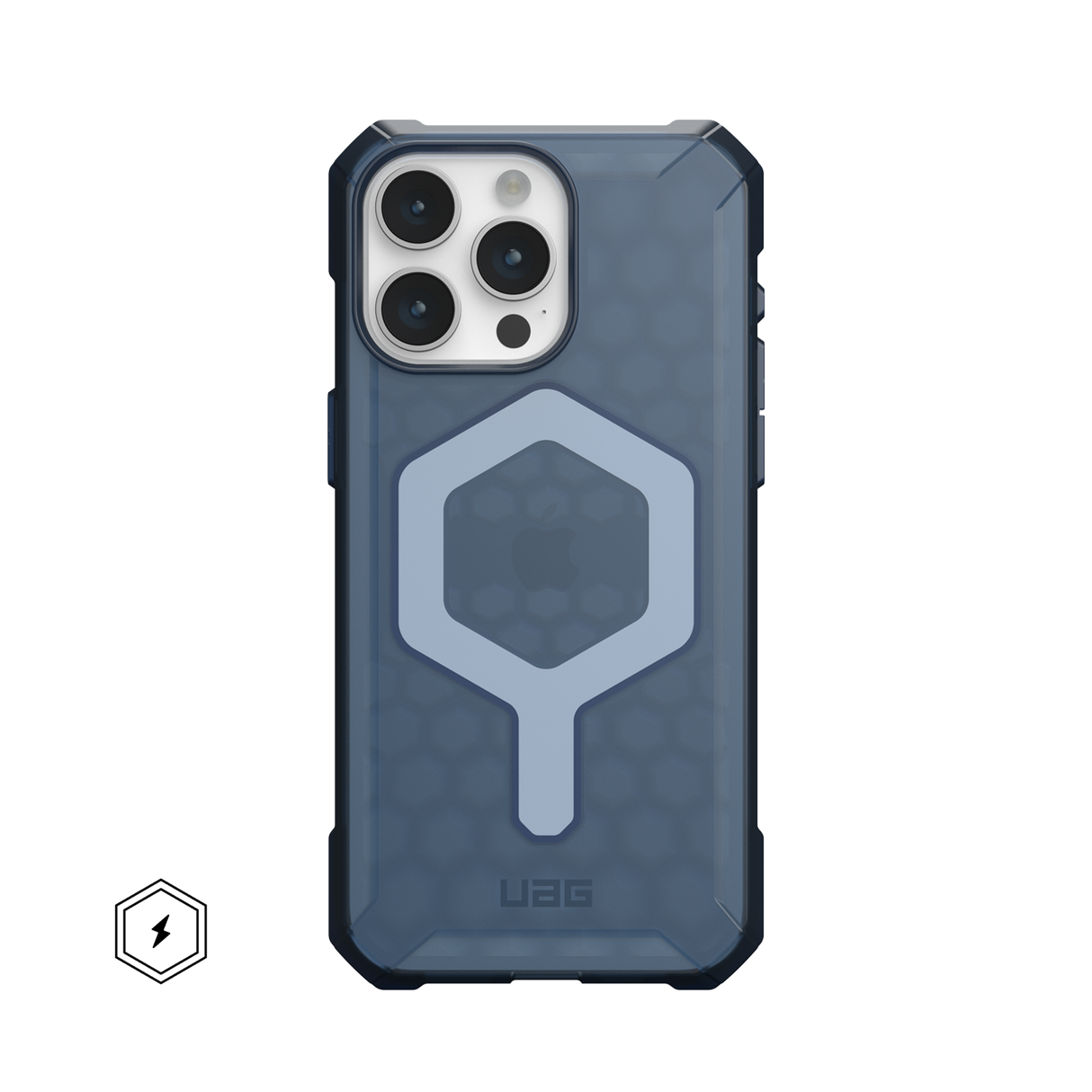 เคส UAG รุ่น Essential Armor MagSafe - iPhone 15 Pro Max - สี Cloud Blue