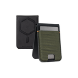 UAG รุ่น Metropolis Wallet - ที่เก็บบัตรติดหลังมือถือ - สี Kevlar Element Green
