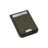 UAG รุ่น Metropolis Wallet - ที่เก็บบัตรติดหลังมือถือ - สี Kevlar Element Green