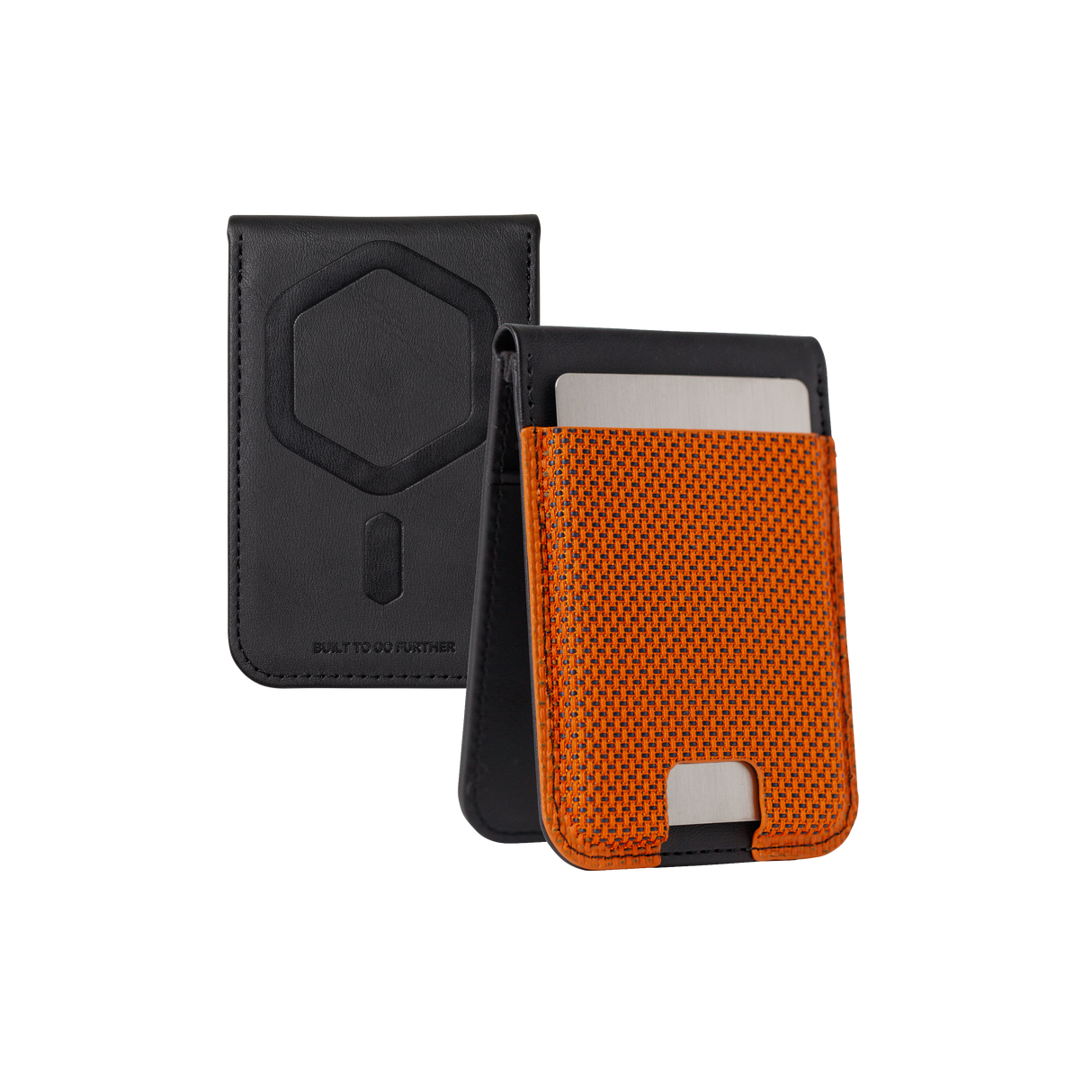 UAG รุ่น Metropolis Wallet - ที่เก็บบัตรติดหลังมือถือ - สี Kevlar Burnt Orange