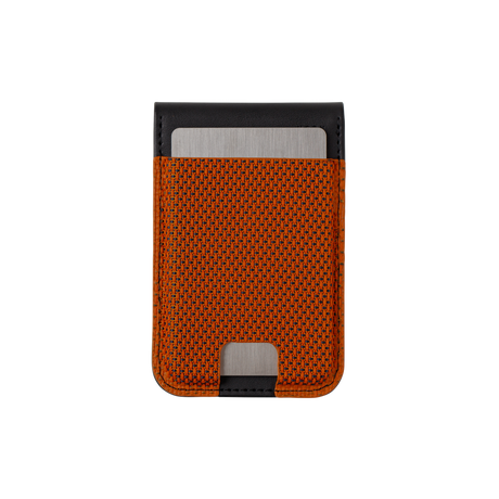 UAG รุ่น Metropolis Wallet - ที่เก็บบัตรติดหลังมือถือ - สี Kevlar Burnt Orange