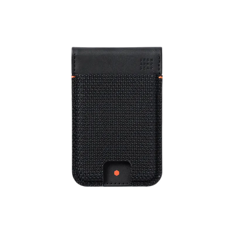 UAG รุ่น Metropolis Wallet - ที่เก็บบัตรติดหลังมือถือ - สี Kevlar Black