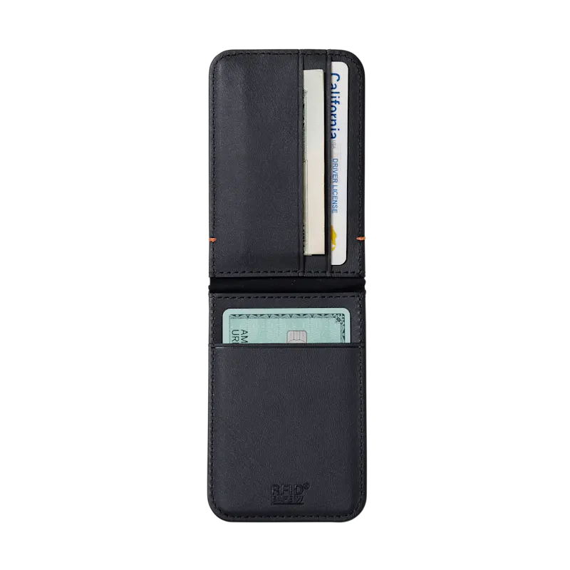 UAG รุ่น Metropolis Wallet - ที่เก็บบัตรติดหลังมือถือ - สี Kevlar Black