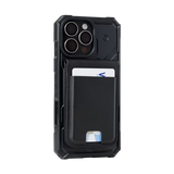 UAG รุ่น Metropolis Wallet - ที่เก็บบัตรติดหลังมือถือ - สี Black