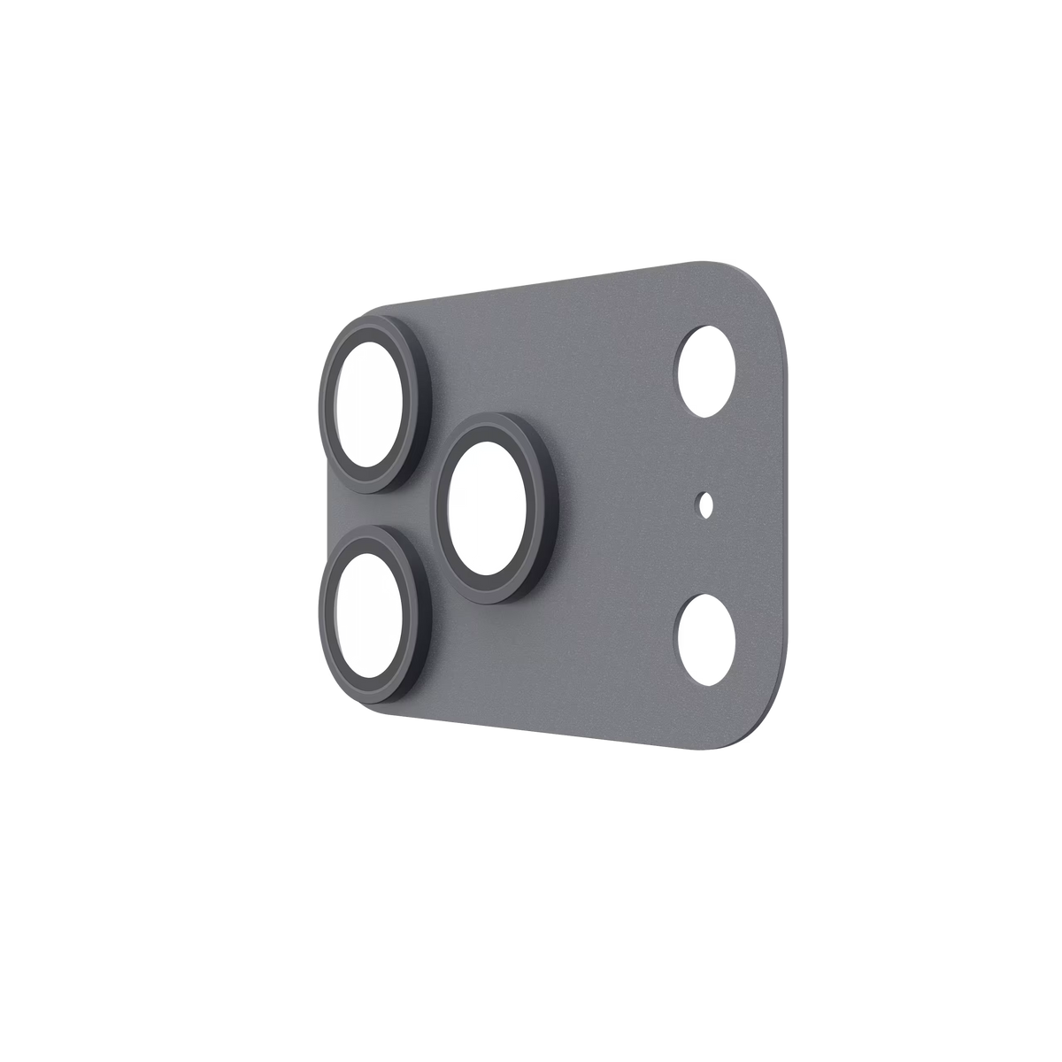 UAG รุ่น Camera Shield (Aluminium) - กระจกเลนส์กล้อง iPhone 17 Pro / 18 Pro - สี Space Grey