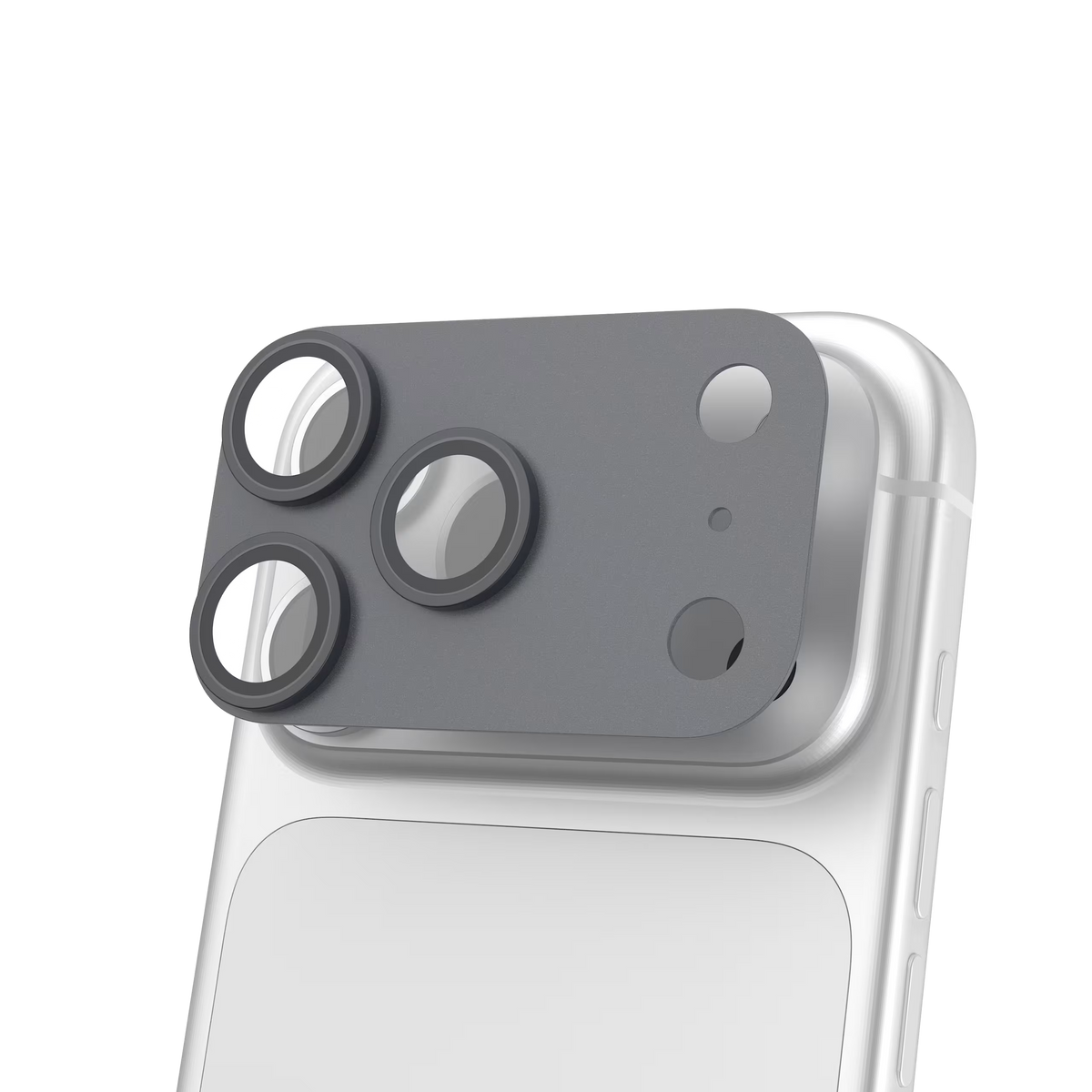 UAG รุ่น Camera Shield (Aluminium) - กระจกเลนส์กล้อง iPhone 17 Pro / 18 Pro - สี Space Grey