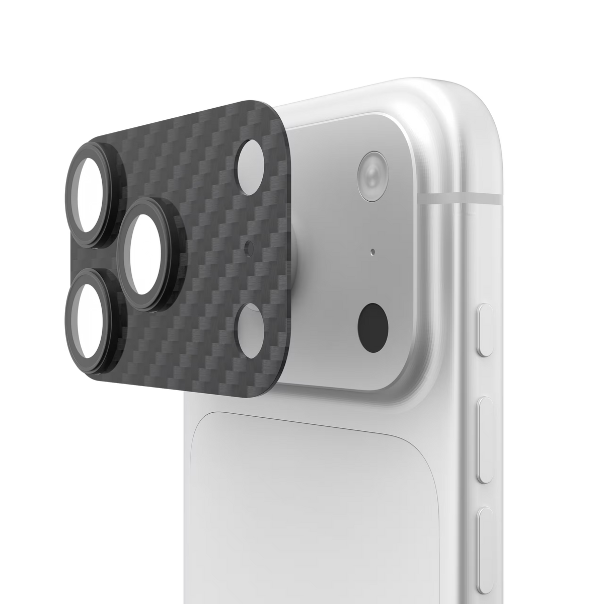 UAG รุ่น Camera Shield – กระจกเลนส์กล้อง iPhone 17 Pro / 18 Pro – สี Carbon Fiber/Black