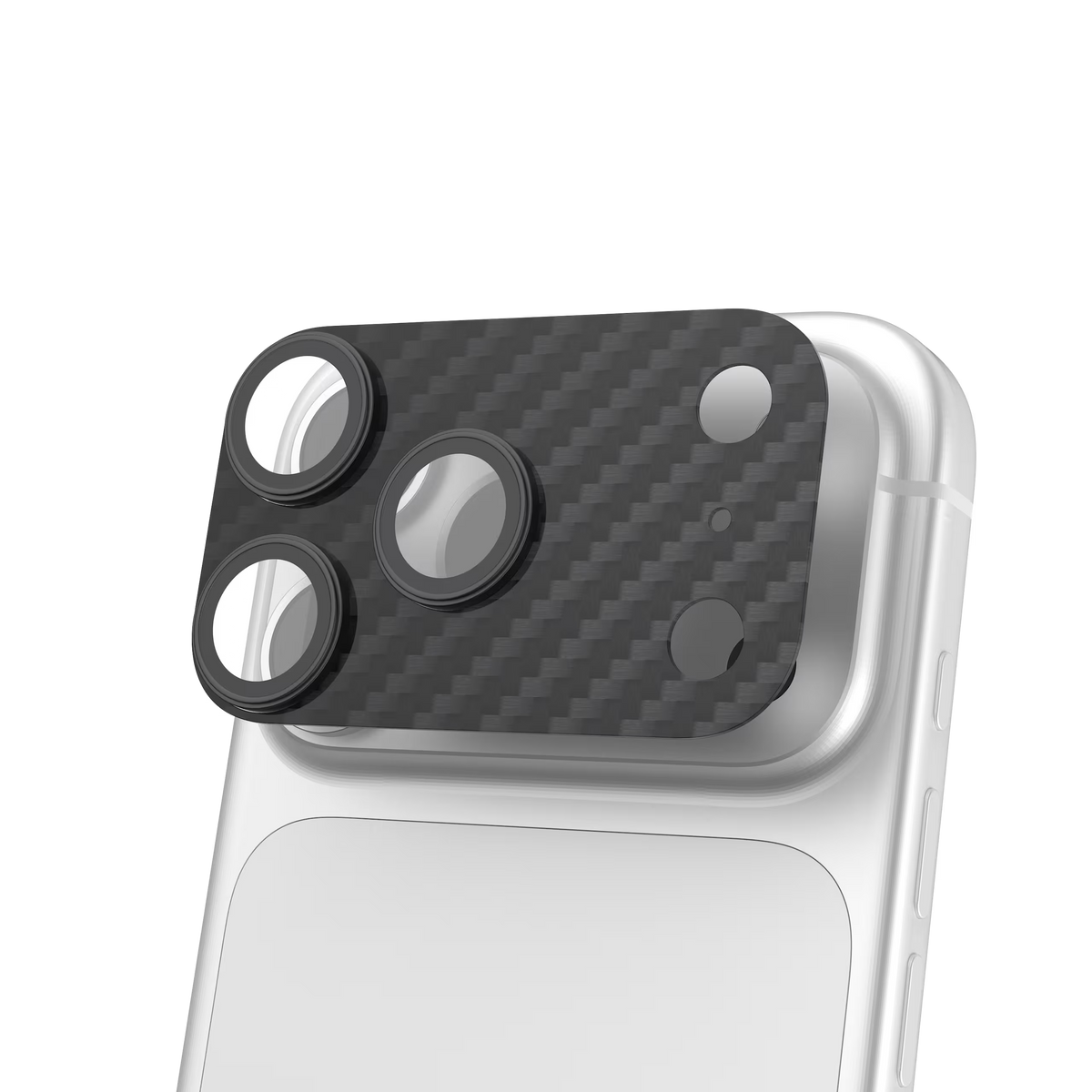 UAG รุ่น Camera Shield – กระจกเลนส์กล้อง iPhone 17 Pro / 18 Pro – สี Carbon Fiber/Black