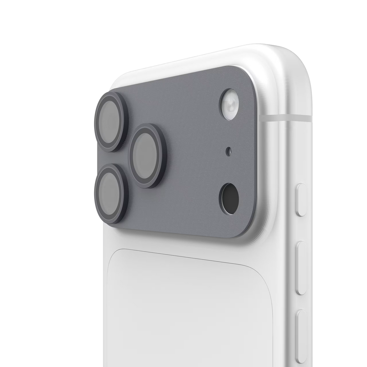UAG รุ่น Camera Shield (Aluminium) - กระจกเลนส์กล้อง iPhone 17 Pro Max / 18 Pro Max - สี Space Grey
