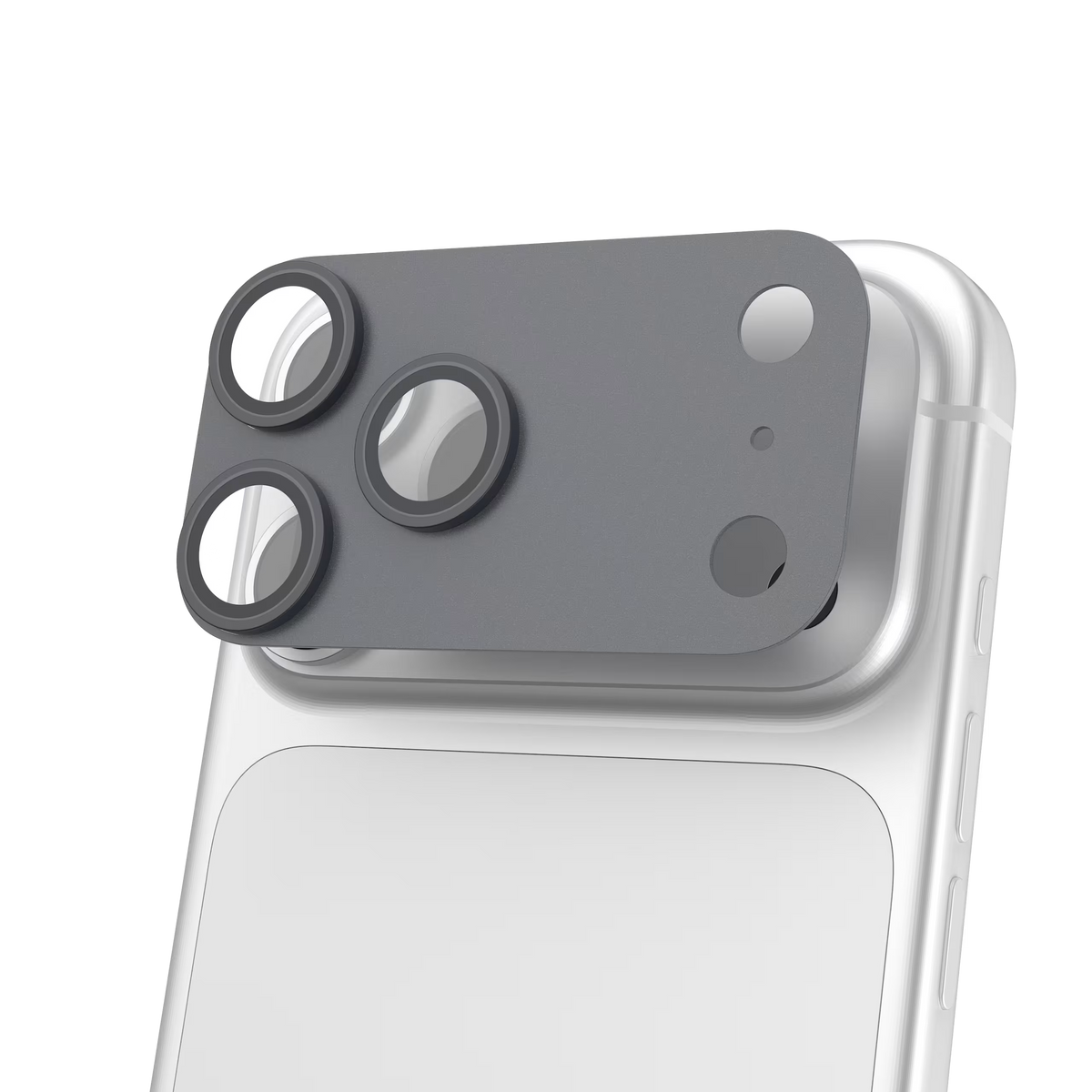 UAG รุ่น Camera Shield (Aluminium) - กระจกเลนส์กล้อง iPhone 17 Pro Max / 18 Pro Max - สี Space Grey