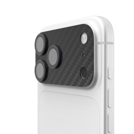 UAG รุ่น Camera Shield - กระจกเลนส์กล้อง iPhone 17 Pro Max / 18 Pro max - สี Carbon Fiber/Black