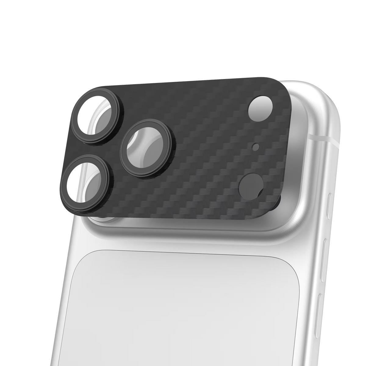 UAG รุ่น Camera Shield - กระจกเลนส์กล้อง iPhone 17 Pro Max / 18 Pro max - สี Carbon Fiber/Black