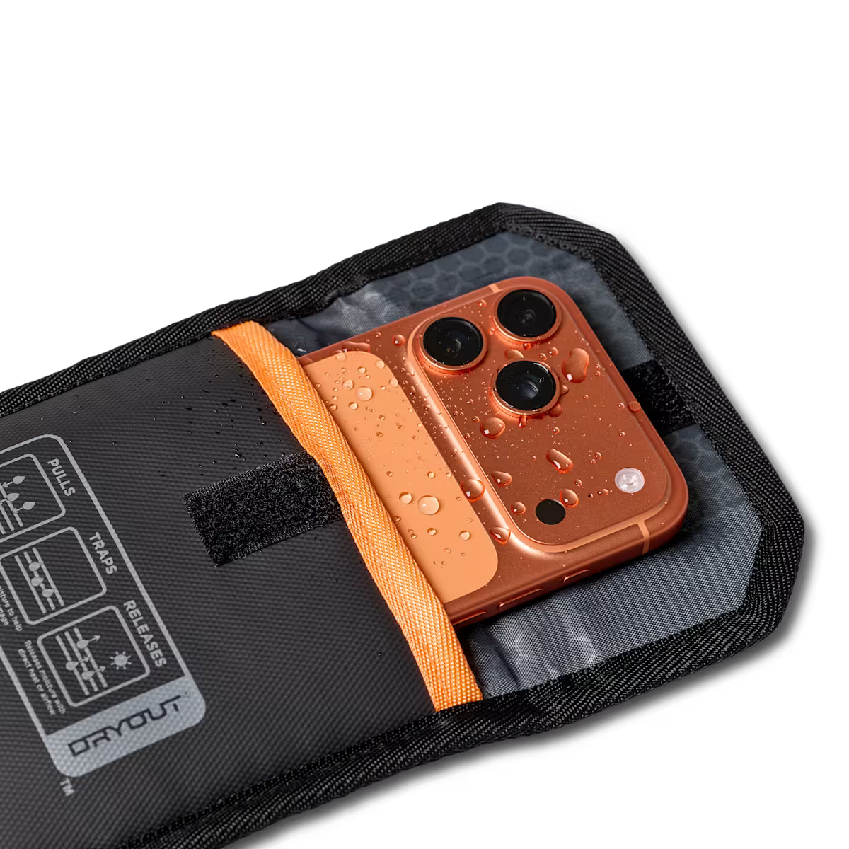 UAG รุ่น DRYOUT® Rescue Phone Pouch – ซองดูดความชื้น – สี Black