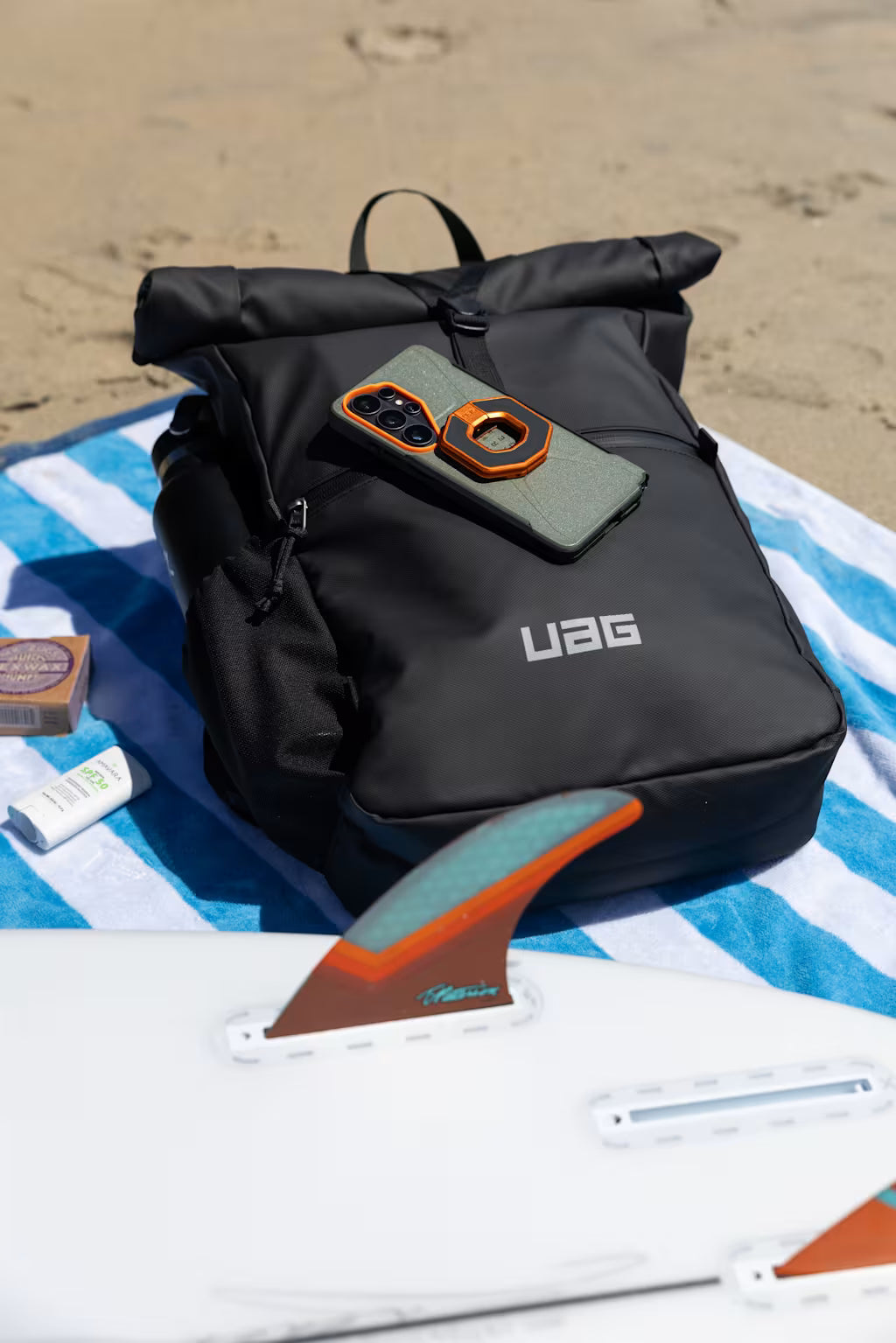 UAG รุ่น DRYOUT® Rolltop Backpack 18L – กระเป๋าเป้ – สี Black