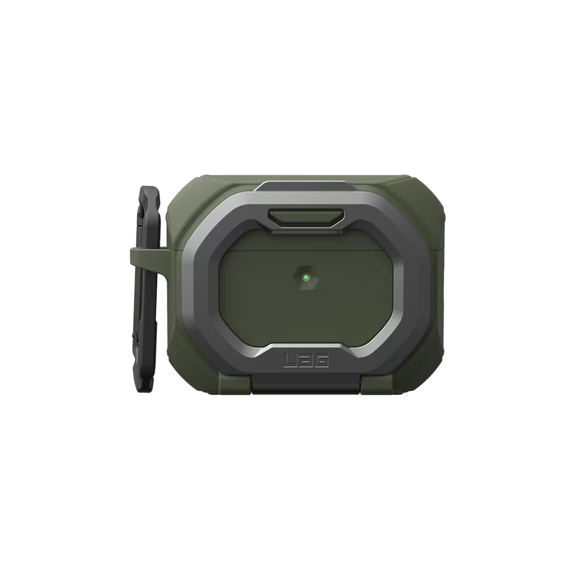 UAG รุ่น Monarch - เคส AirPods Pro 3 - สี Olive Drab/Silver