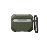 UAG รุ่น Monarch - เคส AirPods Pro 3 - สี Olive Drab/Silver