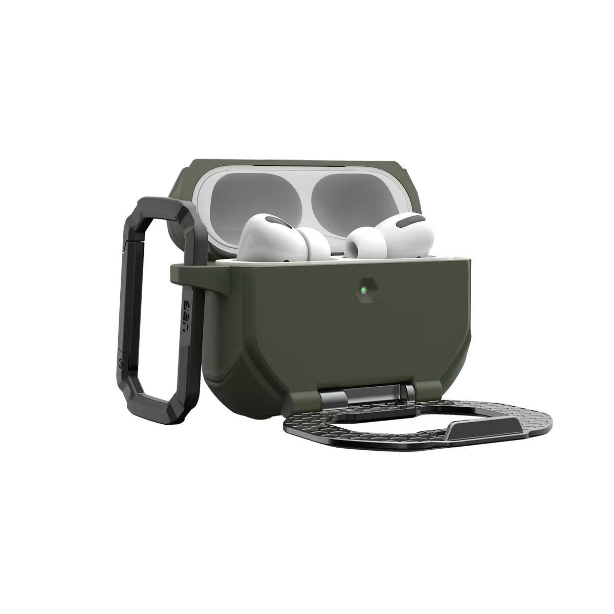 UAG รุ่น Monarch - เคส AirPods Pro 3 - สี Olive Drab/Silver