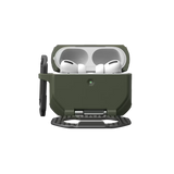 UAG รุ่น Monarch - เคส AirPods Pro 3 - สี Olive Drab/Silver