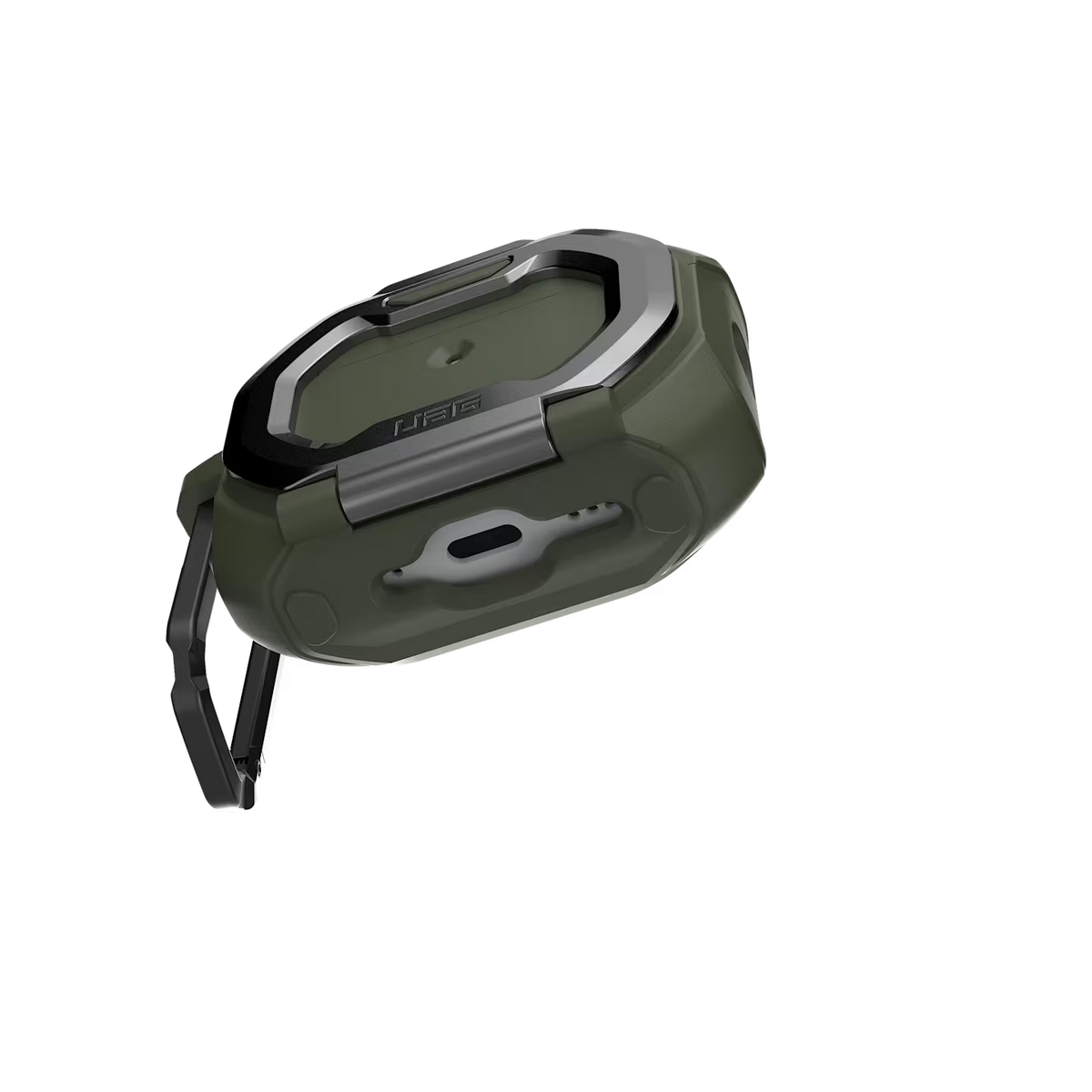 UAG รุ่น Monarch - เคส AirPods Pro 3 - สี Olive Drab/Silver