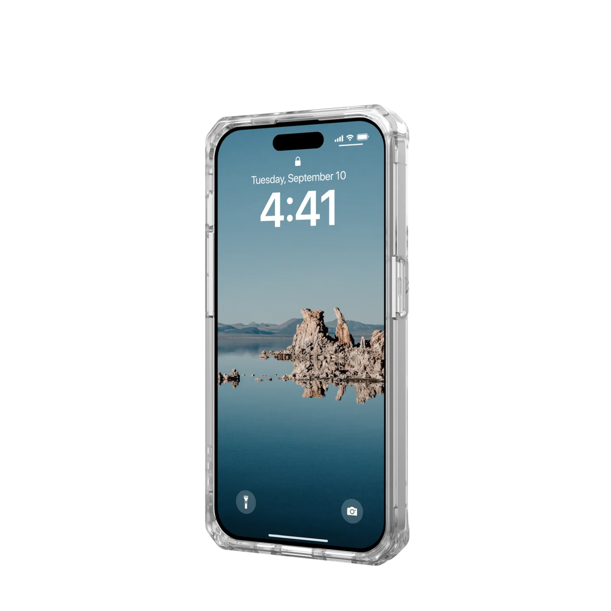 เคส UAG รุ่น Plyo MagSafe - iPhone 15 Pro - Ice/Gold