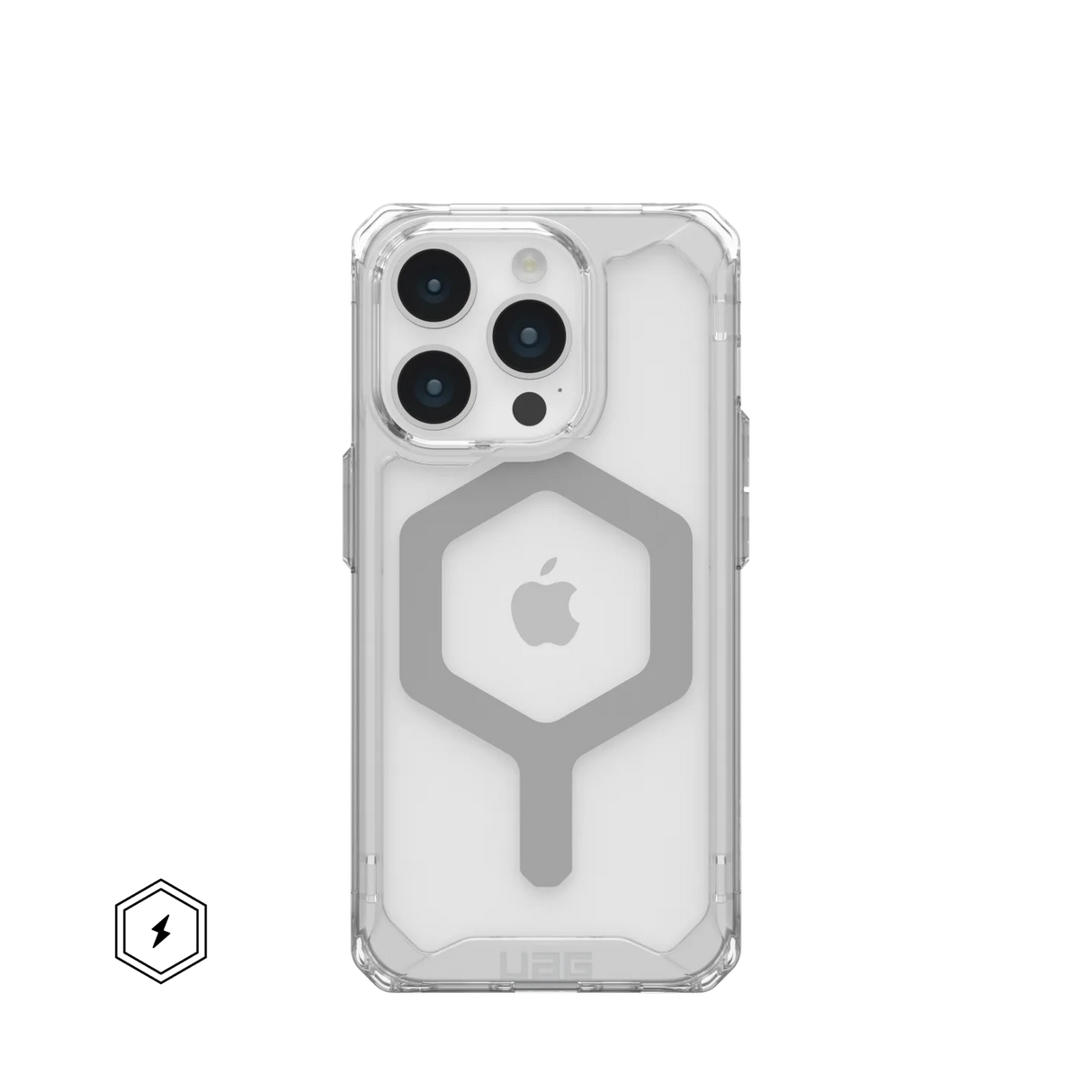 เคส UAG รุ่น Plyo MagSafe - iPhone 15 Pro - Ice/Silver
