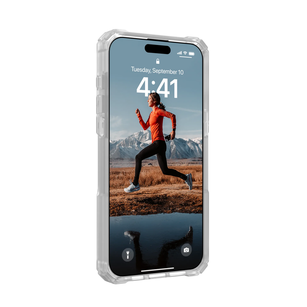เคส UAG รุ่น Plasma XTE - iPhone 15 Pro Max - สี Clear/Titanium