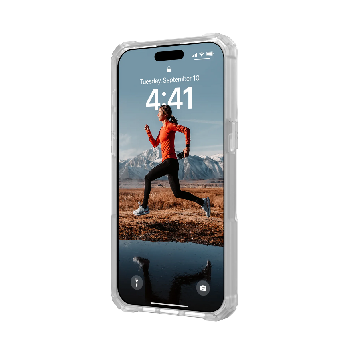 เคส UAG รุ่น Plasma XTE - iPhone 15 Pro Max - สี Clear/Titanium