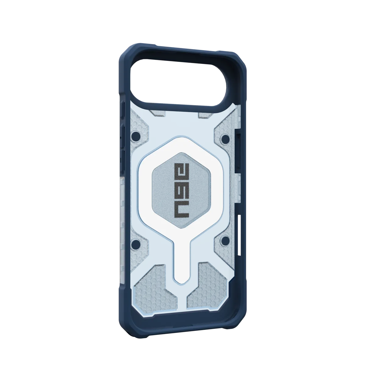 UAG รุ่น Pathfinder Clear (Magsafe) - เคส iPhone Air - สี Blues/Lanyard