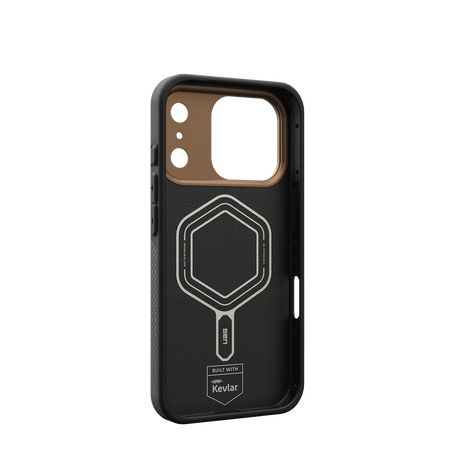 UAG รุ่น Fibr Armr (Magsafe) - เคส iPhone 17 Pro - สี Kevlar Graphite/Bronze