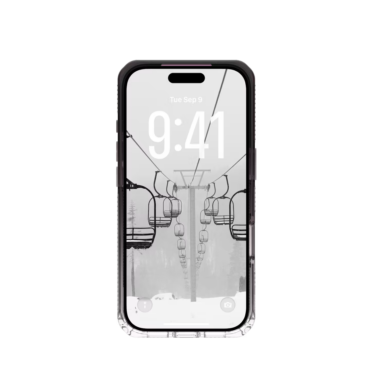 UAG รุ่น Plyo Pro - เคส iPhone 17 Pro - สี Black/Clear Ombre