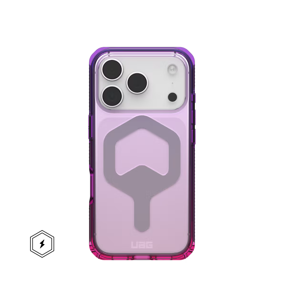 UAG รุ่น Plyo Pro - เคส iPhone 17 Pro - สี Purple/Pink Ombre