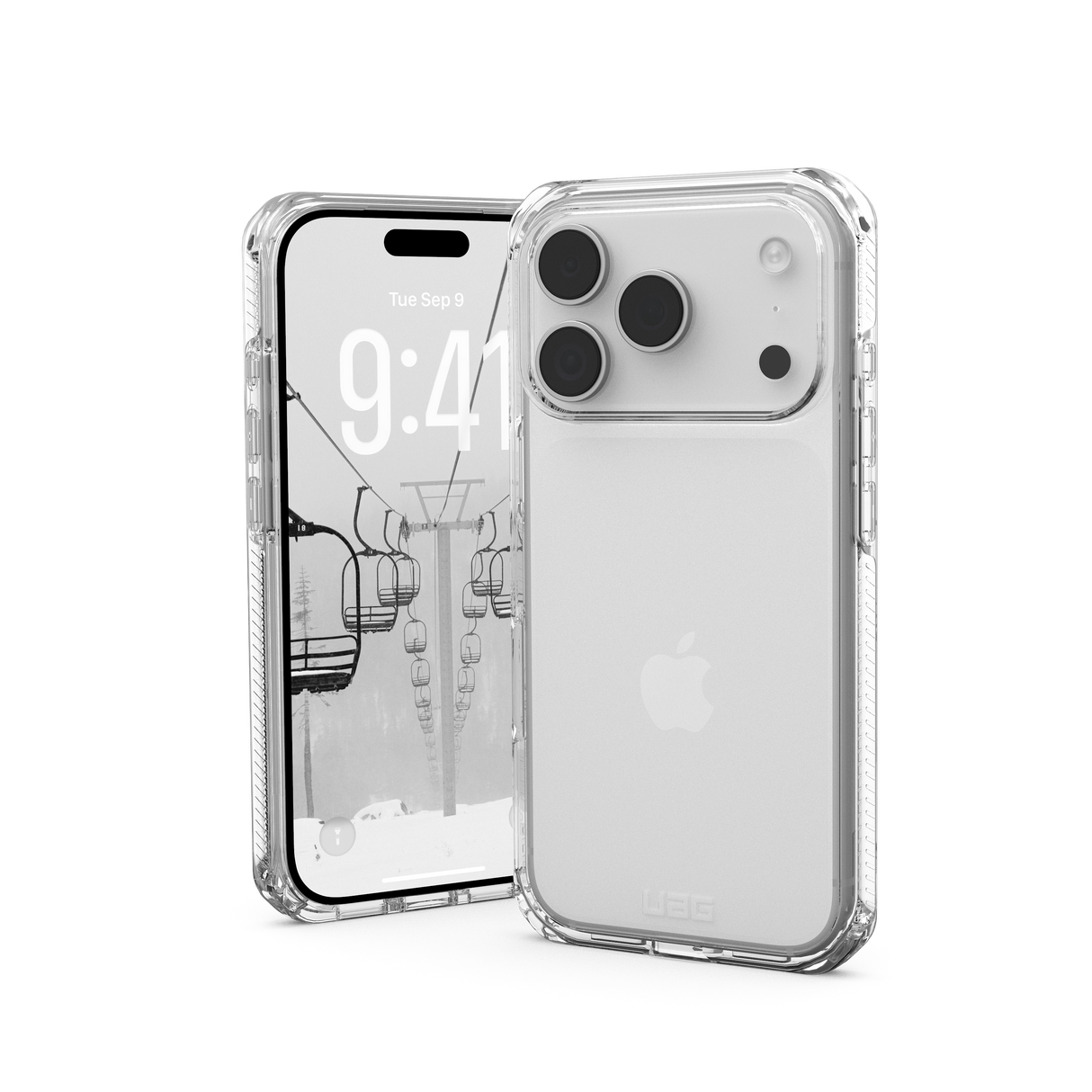 UAG รุ่น Plyo - เคส iPhone 17 Pro - สี Ice