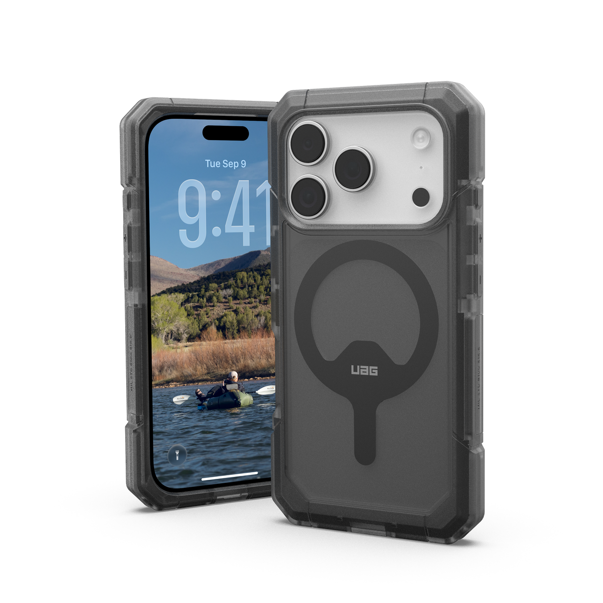 UAG รุ่น Trooper (Magsafe) - เคส iPhone 17 Pro - สี Ash