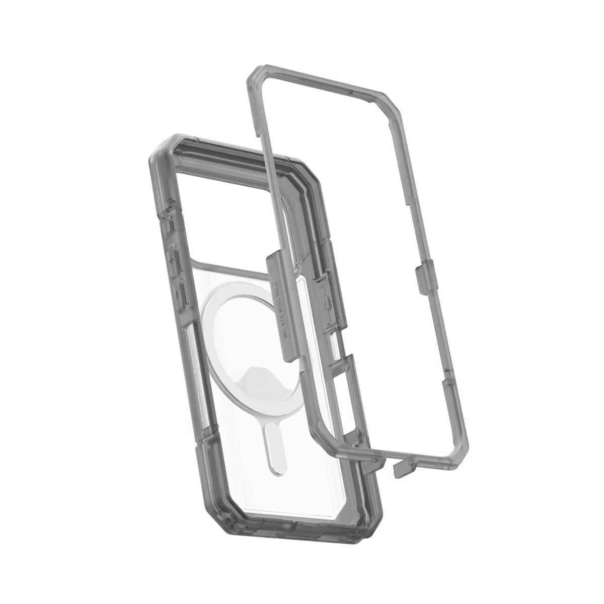 UAG รุ่น Trooper (Magsafe) - เคส iPhone 17 Pro - สี Clear/Ash