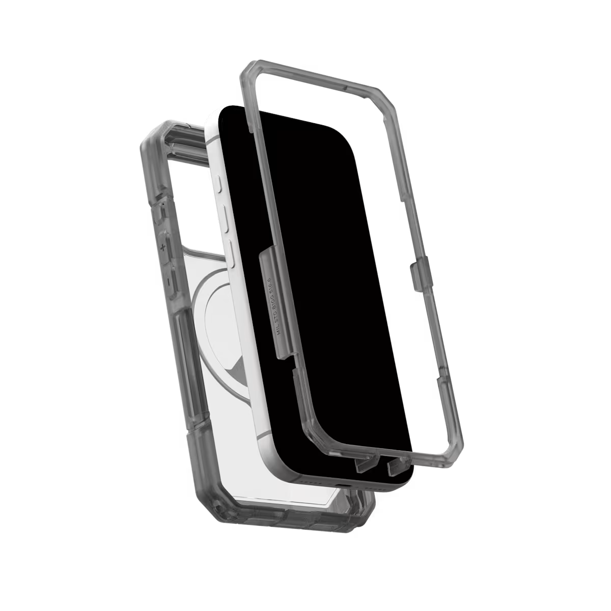 UAG รุ่น Trooper (Magsafe) - เคส iPhone 17 Pro - สี Clear/Ash