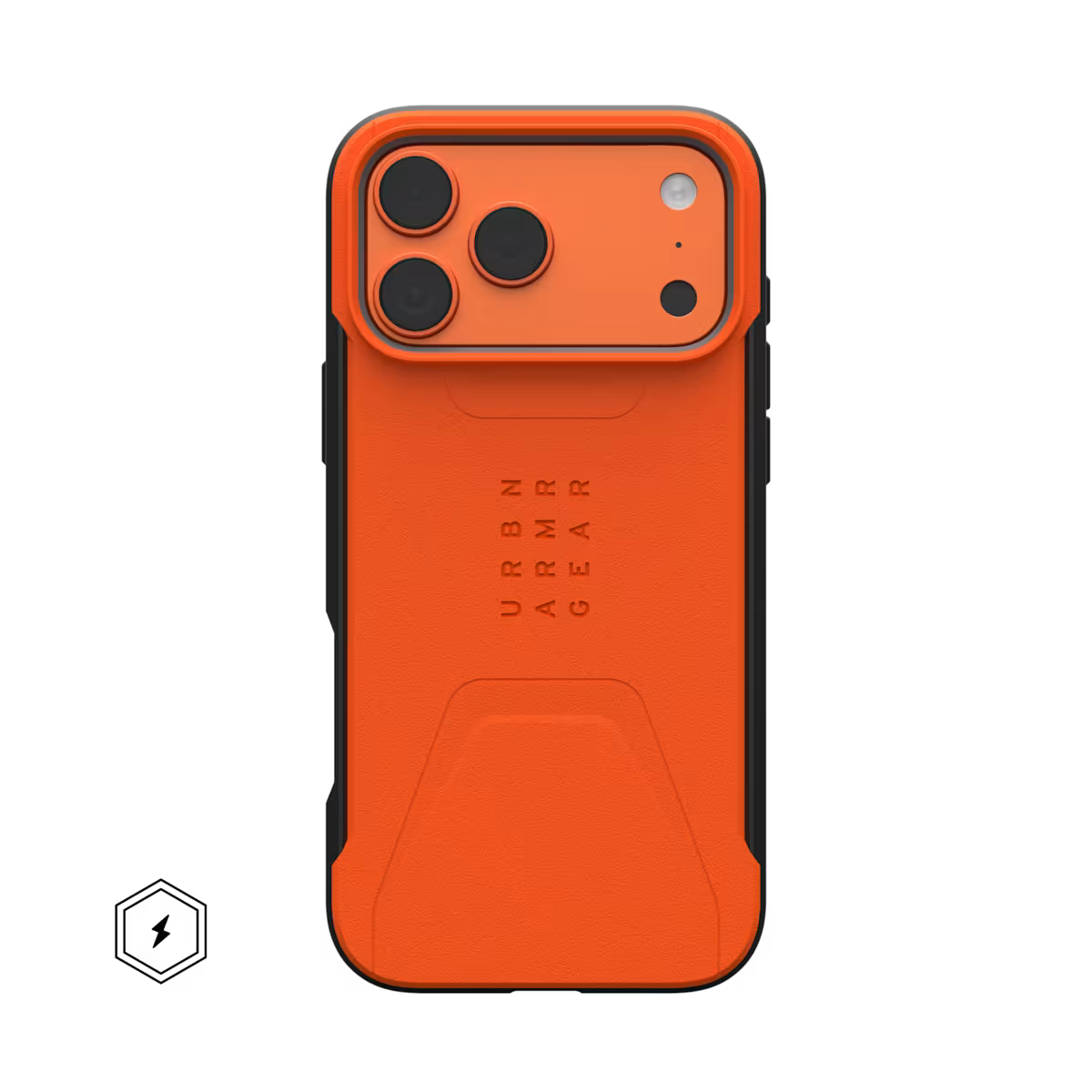 UAG รุ่น Civilian (Magsafe) - เคส iPhone 17 Pro Max - สี Orange